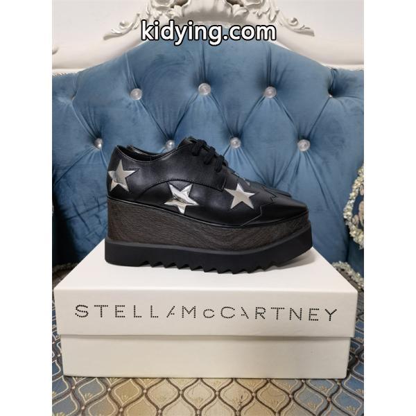 スター装飾 厚底シューズ ブラック クール 個性的 STELLA McCARTNEY ステラマッカートニー コピー-1