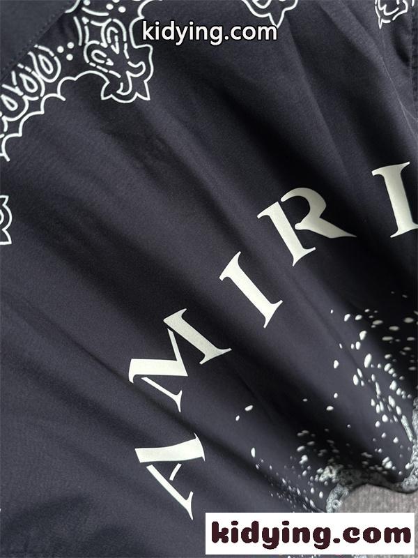 AMIRI セットアップ シャツ ハーフパンツ モード系 軽量 夏コーデ アミリ スーパーコピー 2026新作-3