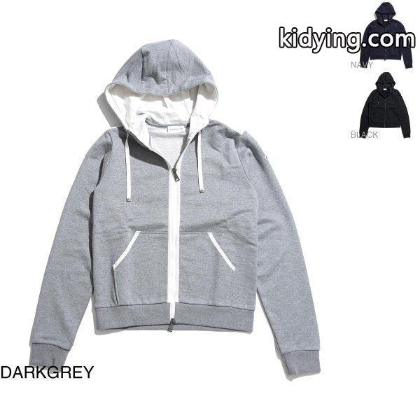 モンクレール MONCLER ジップアップパーカ レディース コットン パーカー 8498900-8098w-987 :8498900-8098w-b:モダンブルーYahoo!店 - 通販ショッピング-0