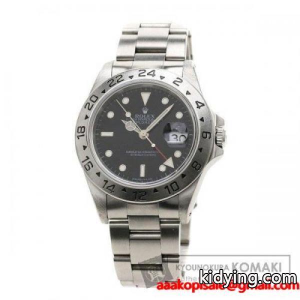 ROLEX ロレックス 16570 エクスプローラー2 腕時計 ステンレス メンズ 中古 :91207030:ブランド京の蔵小牧 - 通販ショッピング-0