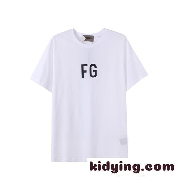 半袖Tシャツ ホワイト ESSENTIALS ミニマル プリント エッセンシャルズ コピー シンプル 清潔感 2026新作 定番-1