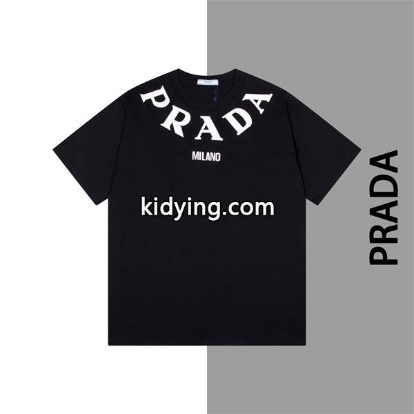 半袖Tシャツ 春夏新作 シンプル プラダ PRADA しっかりとした_半袖Tシャツ_メンズファッション_スーパーコピーブランド激安通販 専門店-0