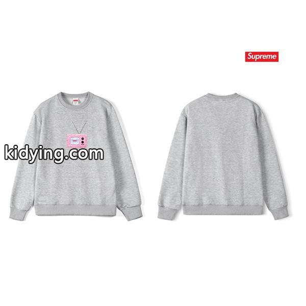 2025秋冬 保温 ホワイト 数量限定 プリント SUPREME シュプリーム コピー スウェット-5