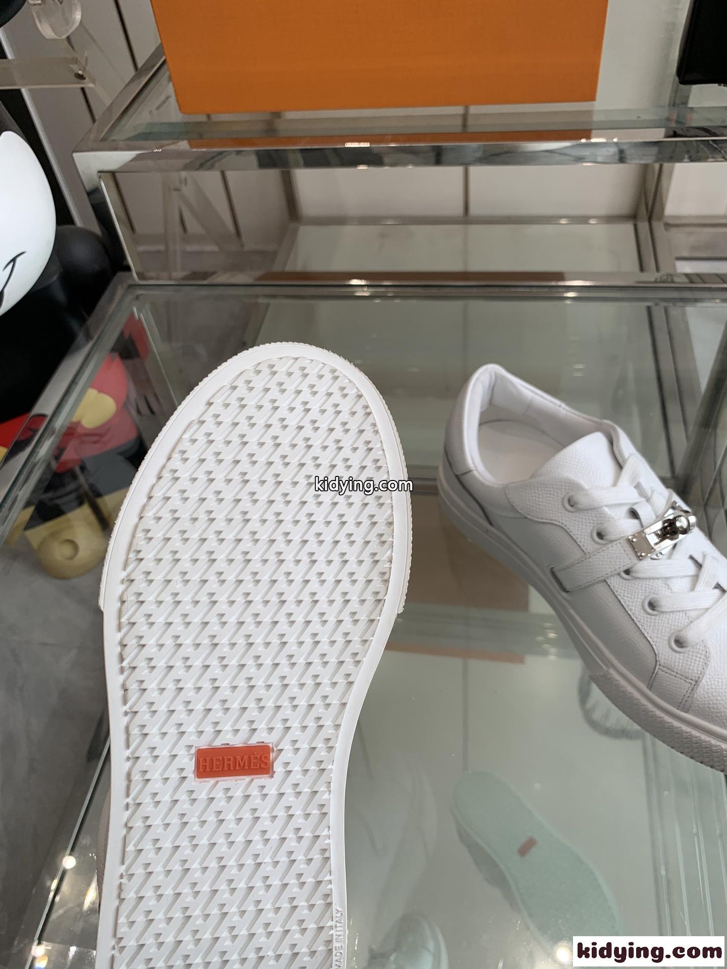 ☆定番☆Hermes Kellyエルメススニーカースーパーコピー2026お洒落ホワイト靴人気ランキングカジュアル-5
