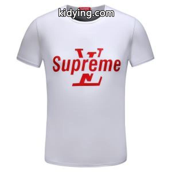 細身のシルエット 2018春夏新作 半袖Tシャツ シュプリーム SUPREME 2色可選 最安値！_半袖Tシャツ_メンズファッション_スーパーコピーブランド激安通販 専門店-0