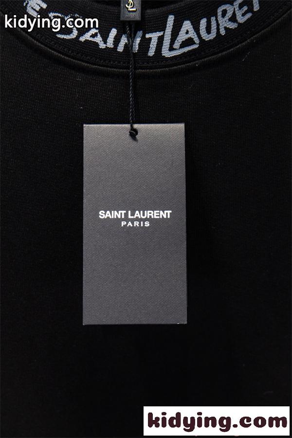 SAINT LAURENT イヴ・サンローラン コピー プリント トレーナー 厚手 ミニマル スタイリッシュ 定番-8