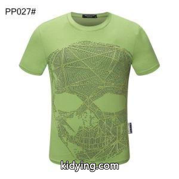 多色可選 フィリッププレイン 涼しげで季節感たっぷり PHILIPP PLEIN 大人らしい高見えコーデ 半袖Tシャツ_フィリッププレイン PHILIPP PLEIN_ブランド コピー 激安(日本最大級)-1
