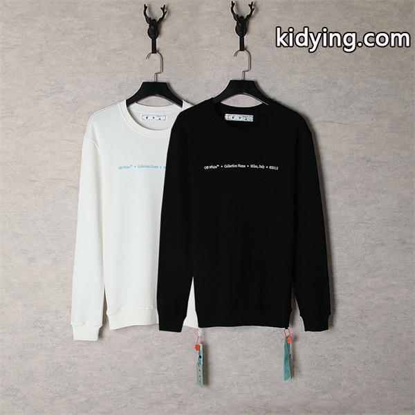 クリーン印象 バックプリント Off-White オフホワイト コピー スウェット バランス良好-0