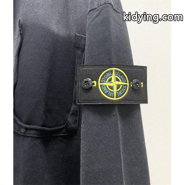 2025秋冬新作 上質コットン お洒落 ストリート パーカー STONE ISLAND ストーンアイランド コピー-2