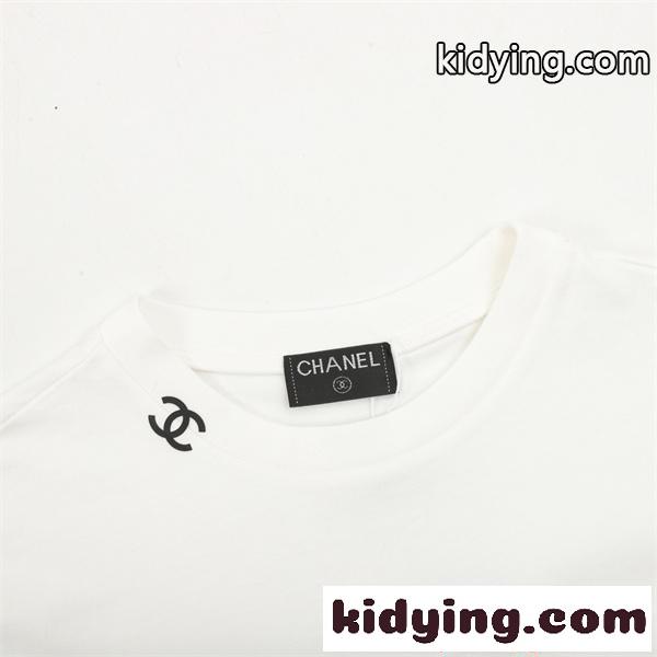 シャネル コピー 半袖Tシャツ CHANEL ミニマル シンプル ベーシック 高見え 快適 着回し力抜群-3