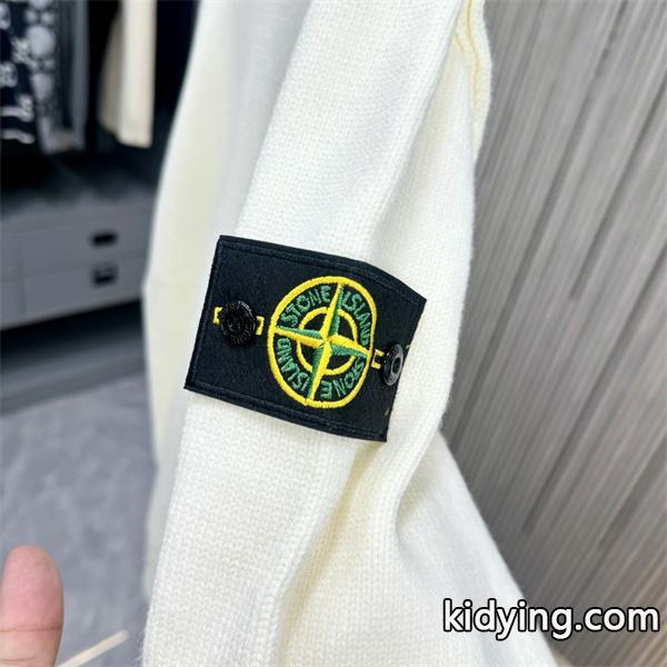 STONE ISLAND コピー ニットセーター 高品質 クラシックデザイン 上品 シンプル クルーネック ストーンアイランド-1