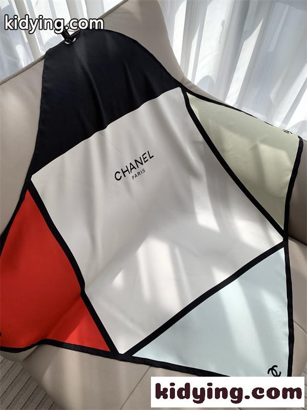 CHANEL 2026人気☆☆ シャネルスカーフコピー 100%シルク88.5 x 88.5㎝品質保証使い勝手-1