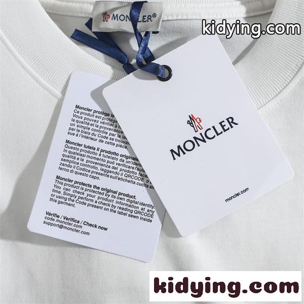 MONCLER モンクレール コピー 人気爆発！今季トレンド Tシャツ メンズ 半袖 プリント ストリート-8