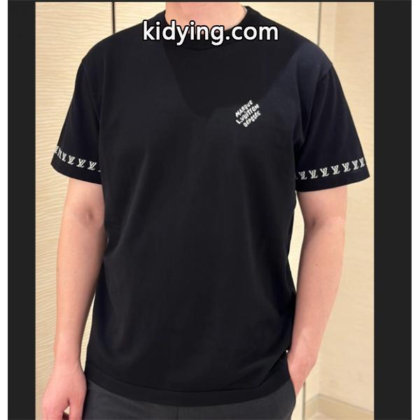 軽やかにコーデを楽しむ ルイ ヴィトン LOUIS VUITTON 人の心をくすぐる柄が素敵 半袖Tシャツ_ブランド コピー 激安(日本最大級)-0