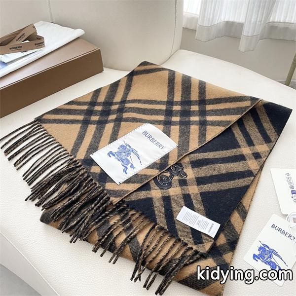秋冬 2025 個性派 BURBERRY バーバリー マフラーコピー美品 おしゃれな 30*168cmチェック柄マフラー 女性用_スーパーコピーブランド激安通販 専門店-2