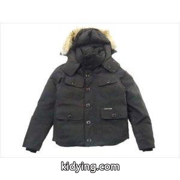カナダグース 2301JM ラッセルパーカー ショート丈 国内正規品 ダウン ジャケット ブラック系 S CANADA GOOSE 【中古】 :f80723236m0150yo60:ブランド専門店LIFE - 通販ショッピング-0