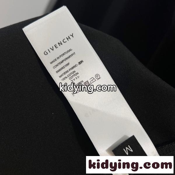 GIVENCHY（ジバンシー）コピー 2026新作 フラワープリント ビッグロゴTシャツ 半袖カットソー ストリートモード-5