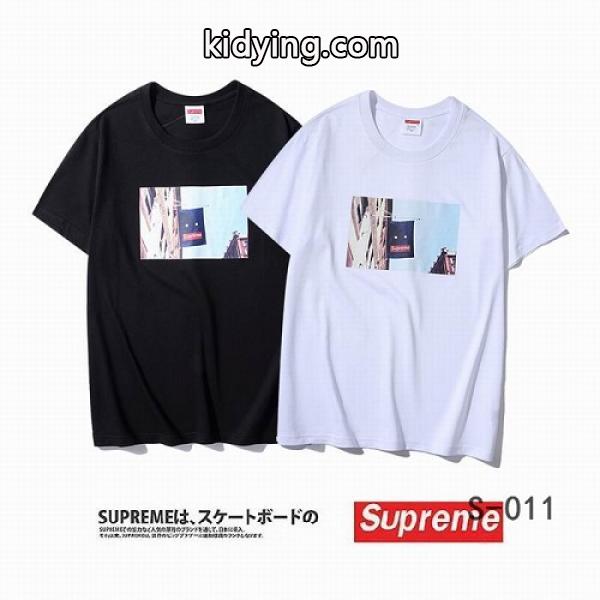 お買い得 2021春夏 SUPREME シュプリーム ◆モデル愛用◆ 半袖Tシャツ 男女兼用 2色可選_シュプリーム SUPREME_ブランド コピー 激安(日本最大級)-0