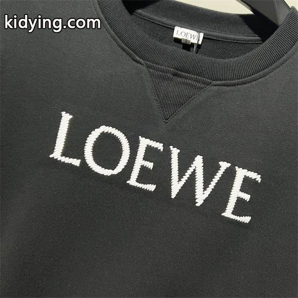 最新コレクション ロエベ LOEWE コピー シンプル刺繍ロゴ パーカー 上質な定番デザイン-4