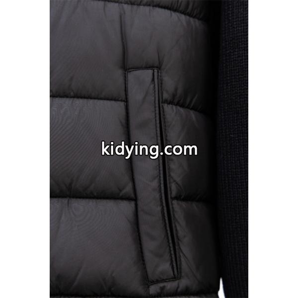グレー × ニット切替 スタイリッシュ軽量モデル 秋冬万能 MONCLER モンクレール スーパーコピー ダウンジャケット-8