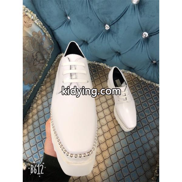 ステラマッカートニー コピー STELLA McCARTNEY ラインストーン装飾 厚底レースアップ エレガンス シンプル-2