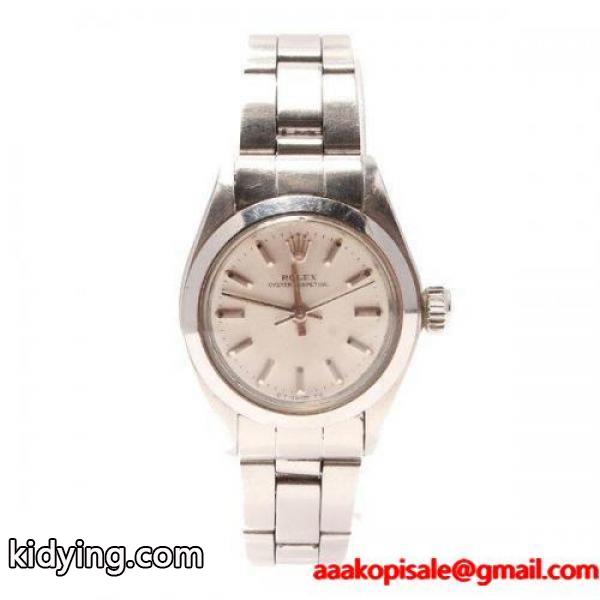 ロレックス オイスターパーペチュアル 6718 自動巻き 腕時計 シルバー文字盤 1972年製 ROLEX レディース 中古 :a102252021:hugall fashion ハグオール - 通販ショッピング-0