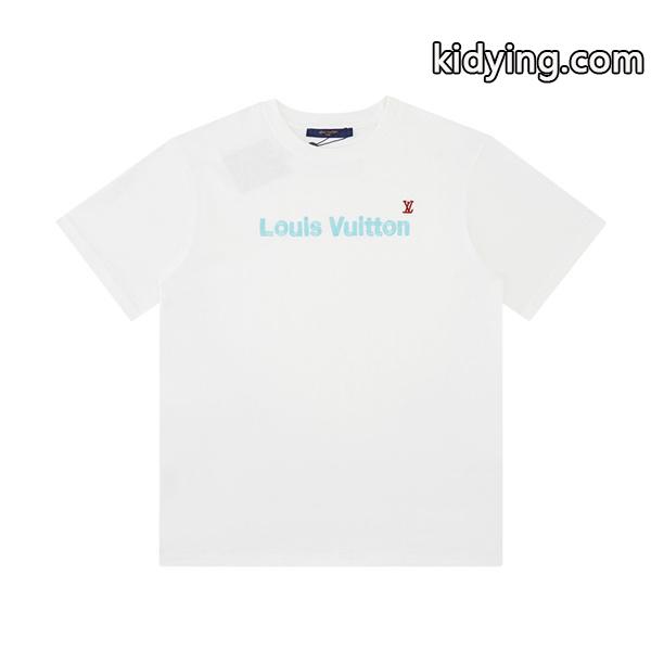 スタイリッシュな印象 2色可選 ドライ 春夏 半袖Tシャツ LOUIS VUITTON ルイ ヴィトンブランド コピー 激安(日本最大級)-0