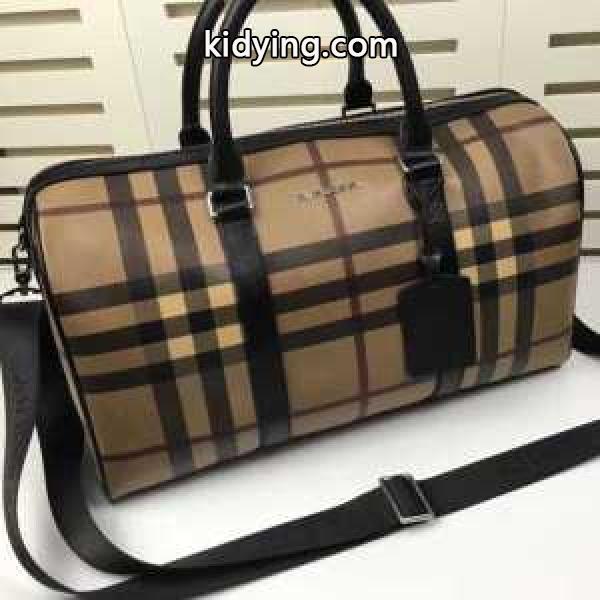 絶大な人気を誇る 2017春夏 バーバリー BURBERRY 手持ち&ショルダー掛け ボストンバッグ 2色可選_バーバリー メンズバッグ_バッグ メンズ_スーパーコピーブランド激安通販 専門店-0