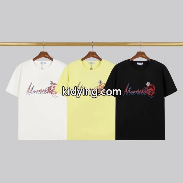 MONCLER モンクレール 半袖Tシャツ 3色可選 2019春夏のトレンド新商品 上品なリラックス感_半袖Tシャツ_メンズファッション_スーパーコピーブランド激安通販 専門店-0