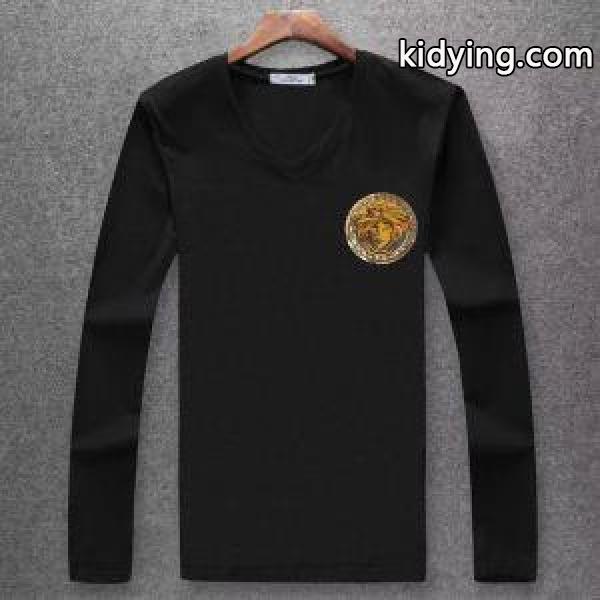 長袖Tシャツ 人気爆発新作登場 VERSACE ヴェルサーチ 人気沸騰なアイテム 多色可選 2018最新入荷_ヴェルサーチ VERSACE_ブランド コピー 激安(日本最大級)-0