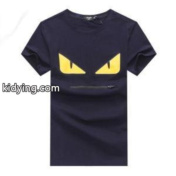 送料込!!&FENDI&Bag Bugs&バッグ バグズ アイ&Tシャツ33628957フェンディ 激安軽量素材トレーニング運動着-1