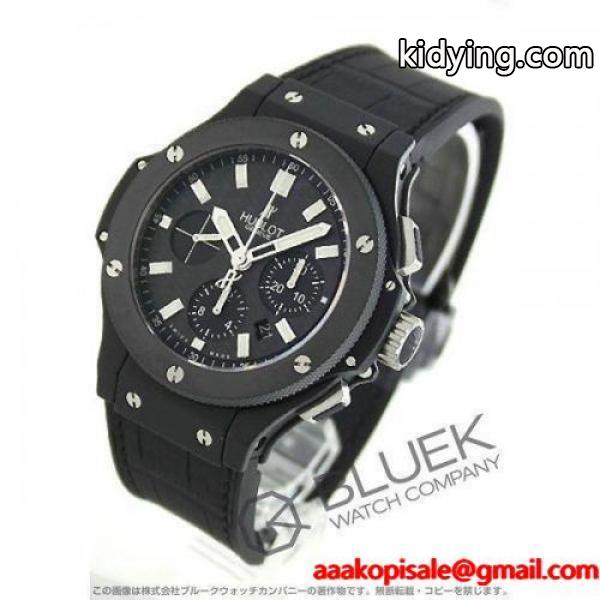 ウブロ ビッグバン エボリューション ブラックマジック クロノグラフ アリゲーターレザー 腕時計 メンズ HUBLOT 301CI1770GR :HU301CI1770GR:ブルークウォッチカンパニー - 通販ショッピング-0