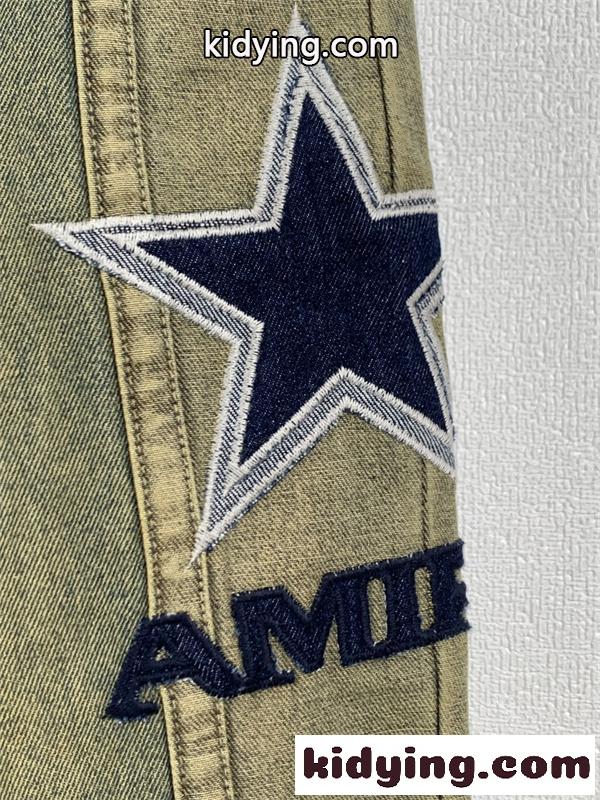 アートワッペン サイドデザイン こなれ感 AMIRI アミリ コピー デニムパンツ モードカジュアル 人気上昇中-6