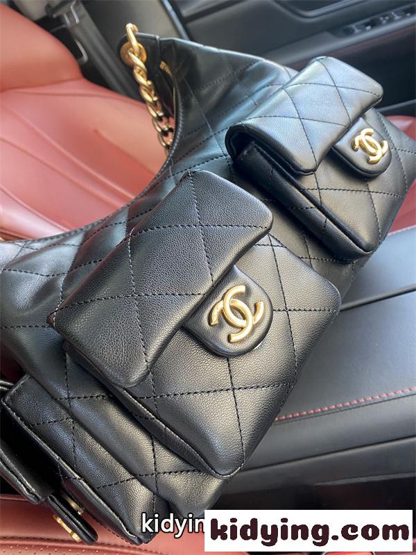 Jennie芸能人愛用シャネルバッグコピー 2026新作CHANEL  25C Hobo大容量-3
