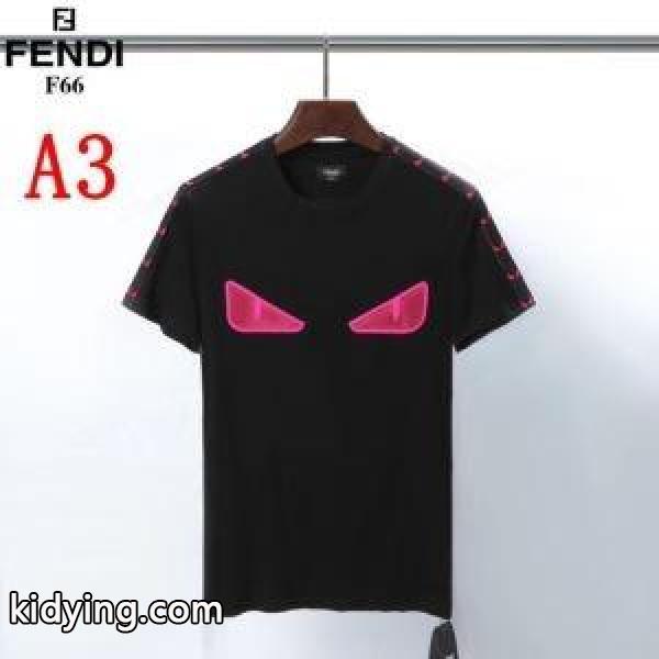 フェンディ FENDI 4色可選 19年トレンド春夏もお世話に ウェアに取り入れるのが今季流 半袖Tシャツ_フェンディ FENDI_ブランド コピー 激安(日本最大級)-2