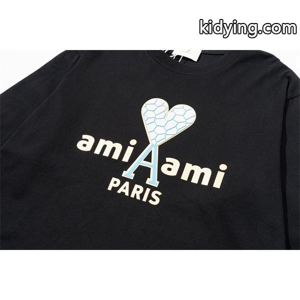 AMI PARIS アミ パリス コピー ホワイトカラー フレンチムード  大人カジュアル ロングスリーブ-7