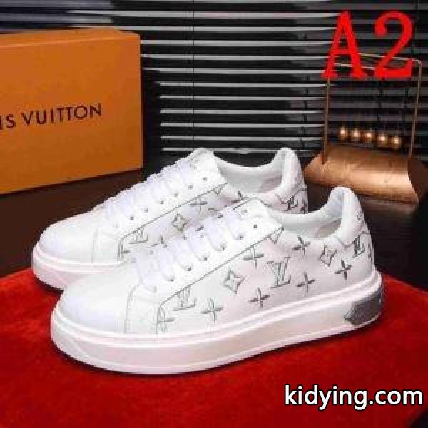 大人っぽいスタイルが完成 ルイ ヴィトン LOUIS VUITTON ランニングシューズ 2色可選 2019春夏の必須アイテム_ルイ ヴィトン LOUIS VUITTON_ブランド コピー 激安(日本最大級)-1