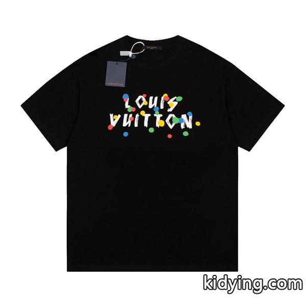 着心地のいいサイズ感 ルイ ヴィトン LOUIS VUITTON 夏絶対見逃せない人気 半袖Tシャツ_ブランド コピー 激安(日本最大級)-1