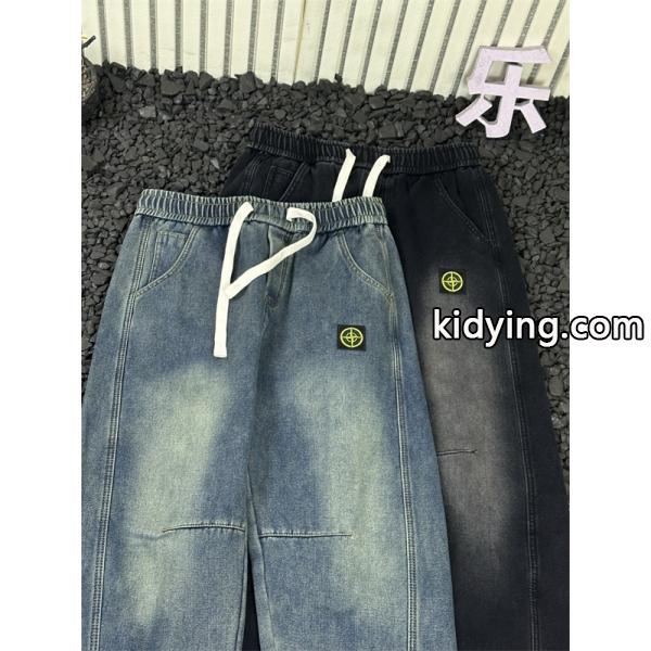 着心地重視 デニムイージーパンツ ストレート 抜け感 STONE ISLAND ストーンアイランド コピー-6