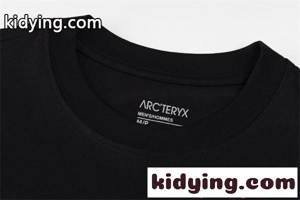 ARCTERYX ワンポイント ミニロゴ アークテリクス コピー 半袖Tシャツ メンズ シンプル 軽量素材-3