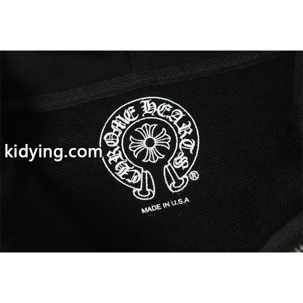 クロムハーツ コピー Chrome Hearts パーカー 本格仕様 ホワイト プレミアム品質 プリント 大人モード 2025秋冬準備-7