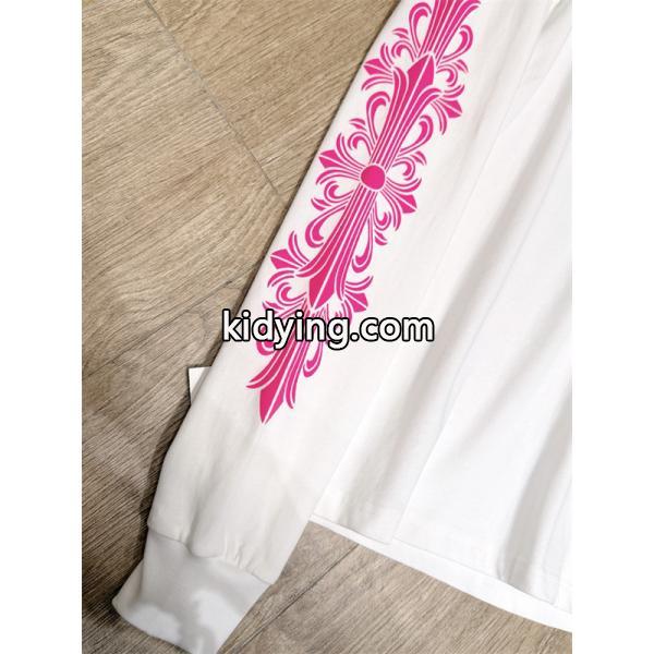 &上品&blackpinkカラー人気クロムハーツ長袖tシャツコピー2026トレンドCHROME HEARTS 激安通販-5