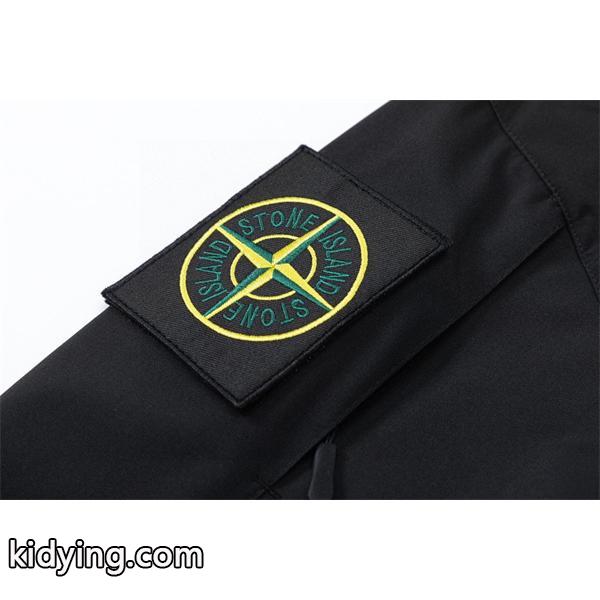 2025秋冬必須 ハイテック ライトシェル STONE ISLAND ストーンアイランド コピー ジャケットブラック-4