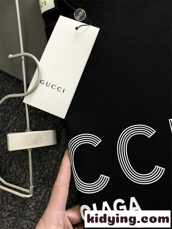 グッチ スーパーコピー 半袖Tシャツ GUCCI プリント シンプル モード系 ベーシック 高見え-1