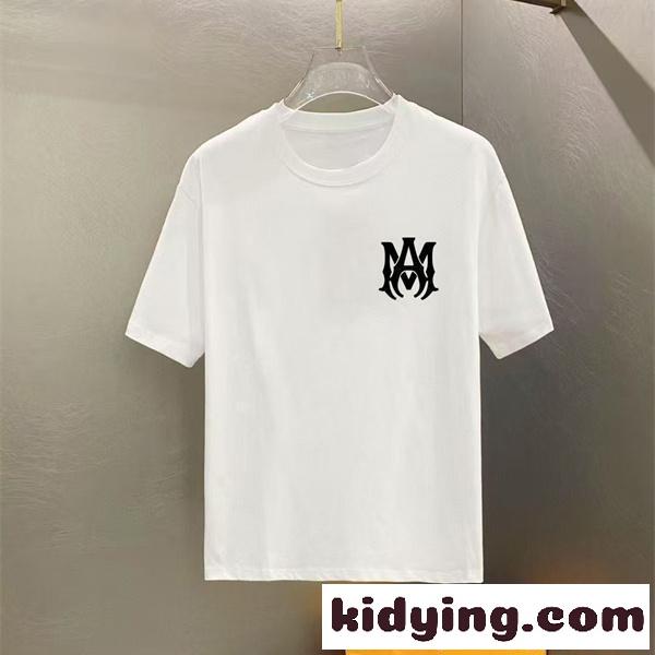 AMIRI 半袖Tシャツ シンプル モード系 高見え アミリ スーパーコピー 着回し力抜群 快適-0