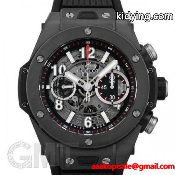 ウブロ ビッグバン ウニコ ブラックマジック セラミック 411CI1170RX HUBLOT 【新品】【メンズ】 【腕時計】-0