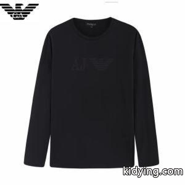 2019秋冬の必需品 アルマーニ ARMANI 長袖Tシャツ 3色可選 簡単に秋冬の季節感をアップ_アルマーニ ARMANI_ブランド コピー 激安(日本最大級)-2