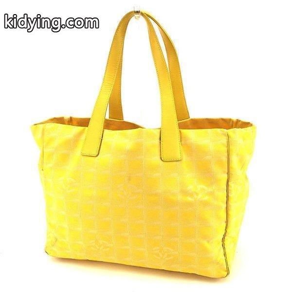 Chanel バッグ トートバッグ ニュートラベルライン トートMM イエロー レディース Bag 通販-0