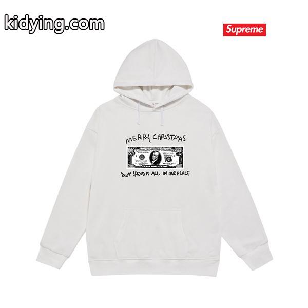 Supreme シュプリーム スーパーコピー ホワイト 2025秋冬 ホリデームード クリスマスパーカー-1
