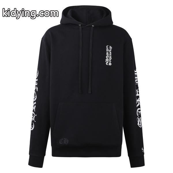 話題 モード系 フーディ ブラック お洒落 トレンド 着心地最高 CHROME HEARTS クロムハーツ コピー-1